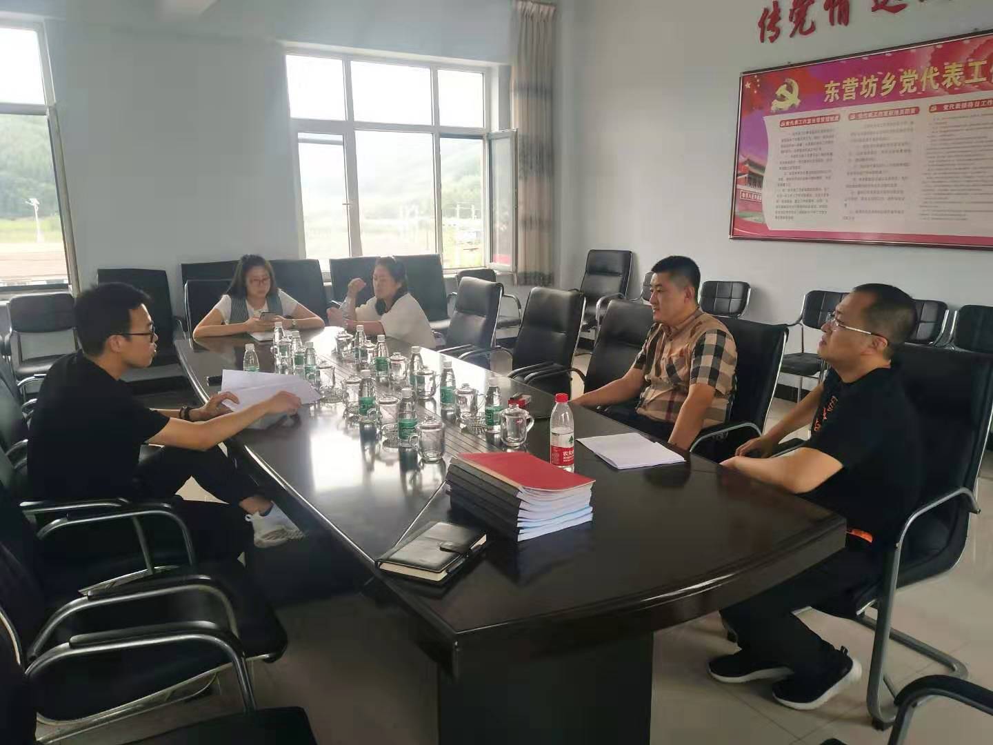 县委组织部督查组到我乡调研组织工作推进落实情况