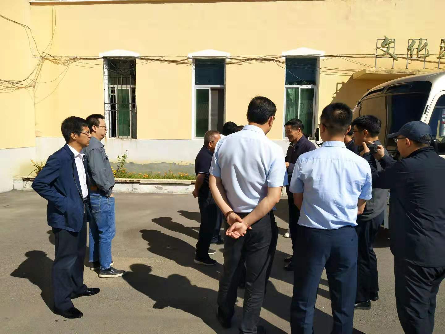国家交通部到我乡检查“四好农村路”工作情况