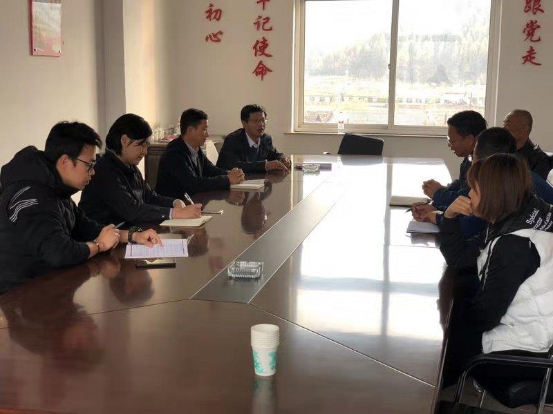 县委常委、统战部长张蕾，副县长王殿夫到东营坊乡调研指导工作