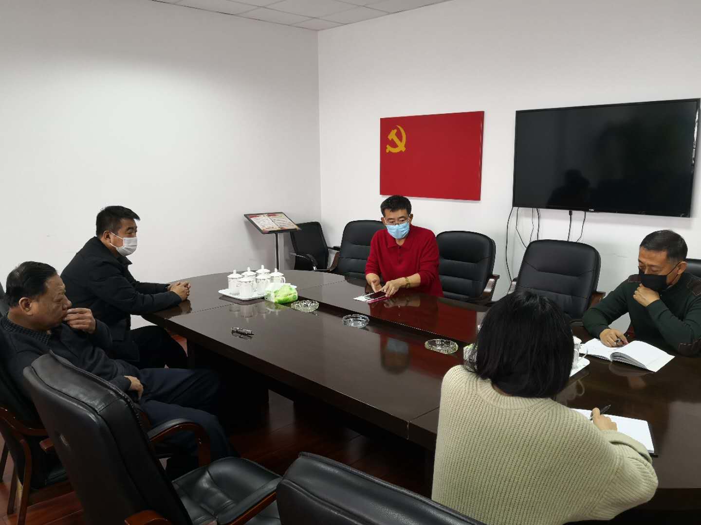 本溪县供销社召开党委扩大会议