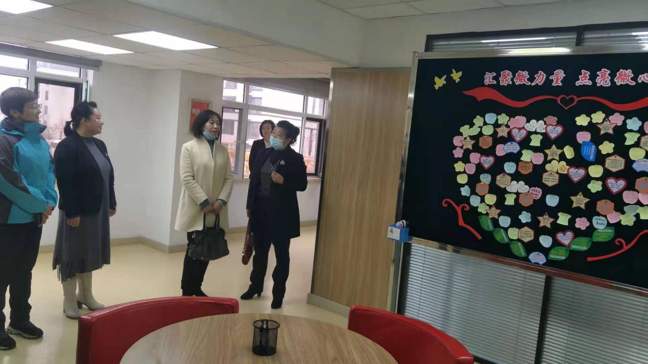 市妇联到俪城社区调研指导基层妇联工作