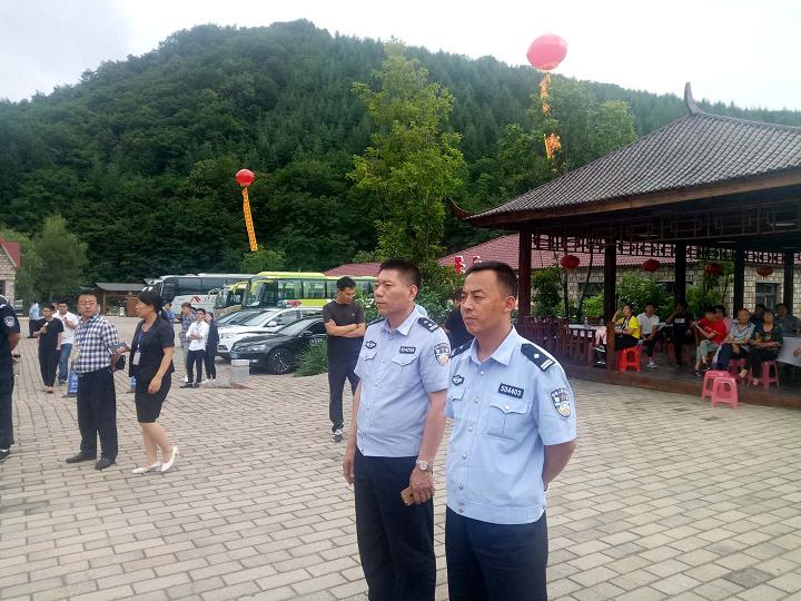 本溪县公安局东营坊派出所圆满完成辽宁本溪生态羊汤节安保工作
